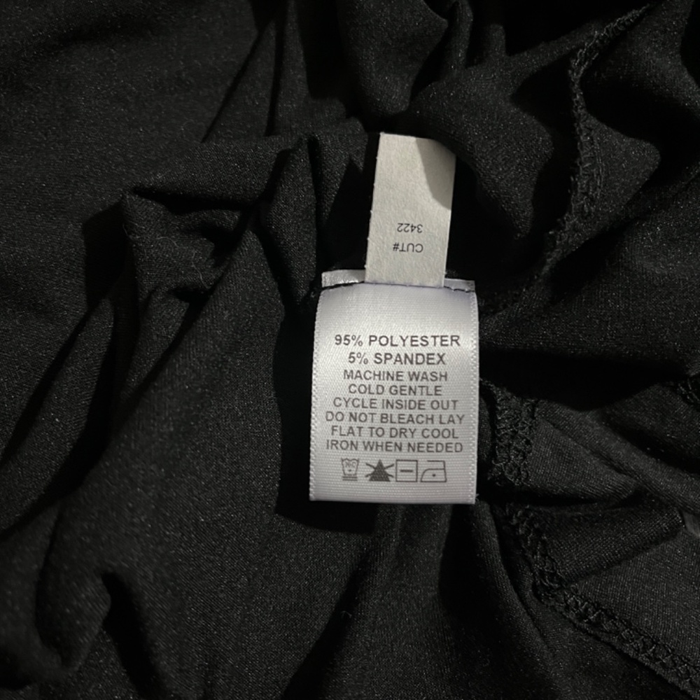 Kiyonna Vienna Black Stretch Maxi Dress Side Slits - Picture 14 of 14